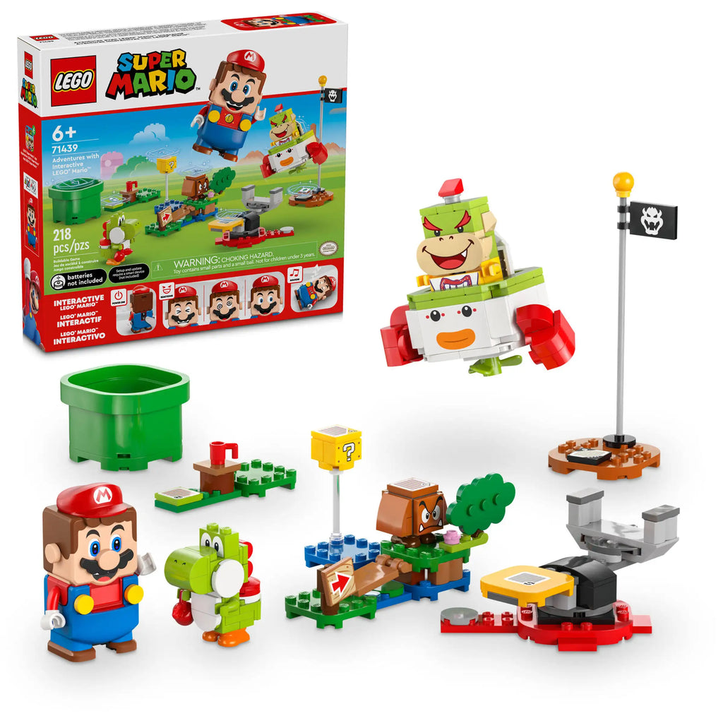 LEGO Super Mario 71439 Adventures with Interactive LEGO® Mario™ - TOYBOX Toy Shop