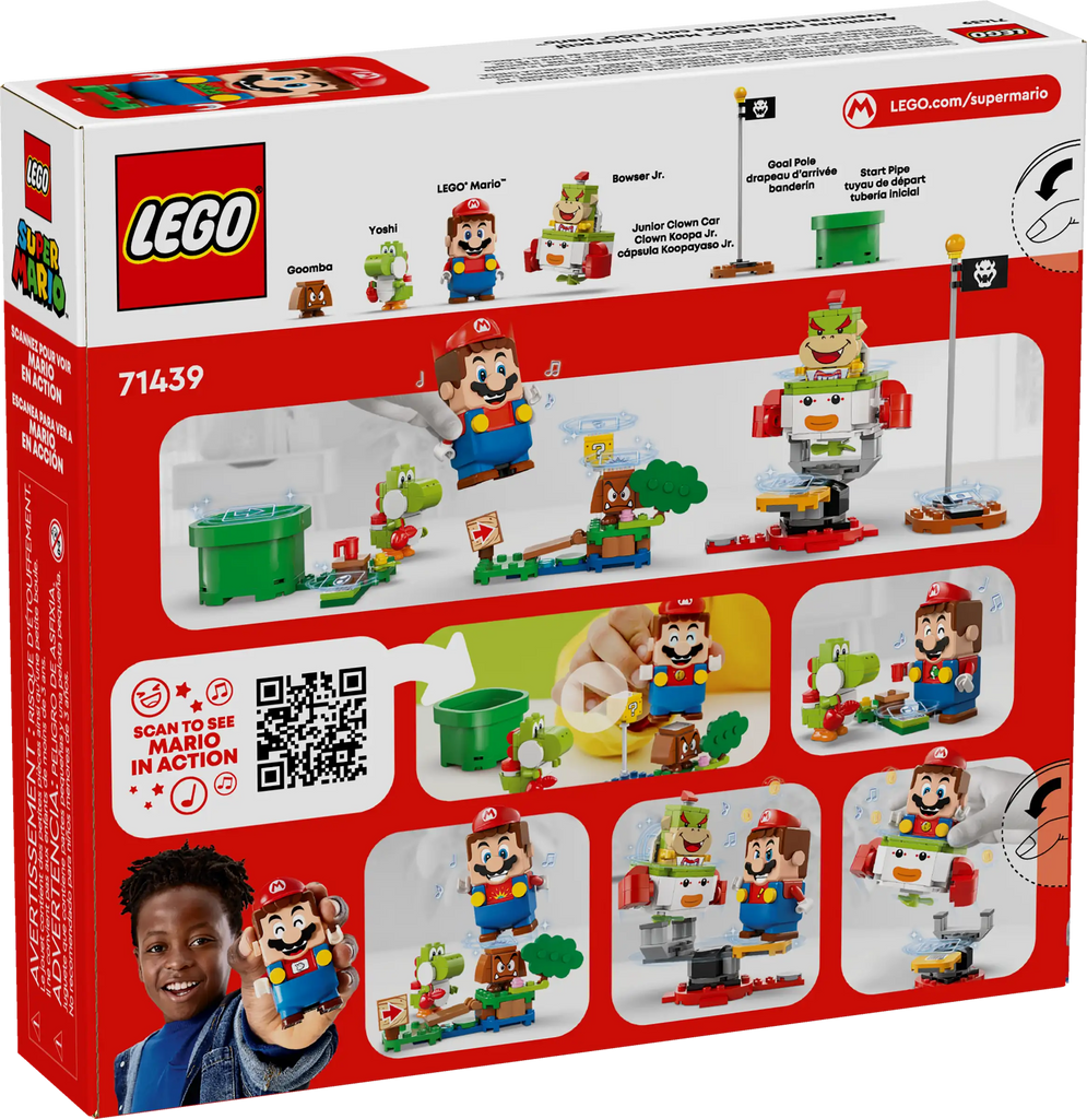 LEGO Super Mario 71439 Adventures with Interactive LEGO® Mario™ - TOYBOX Toy Shop