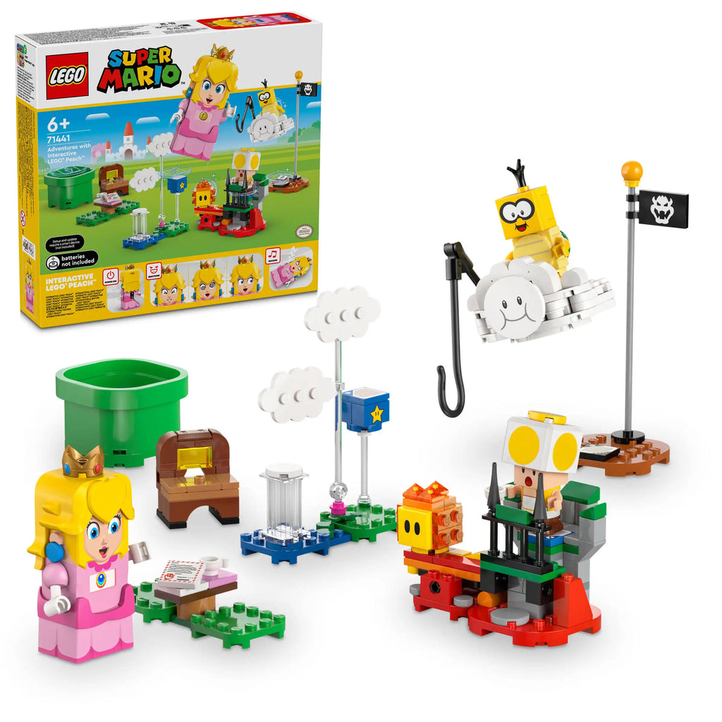 LEGO SUPER MARIO 71441 Adventures with Interactive LEGO® Peach™ - TOYBOX Toy Shop