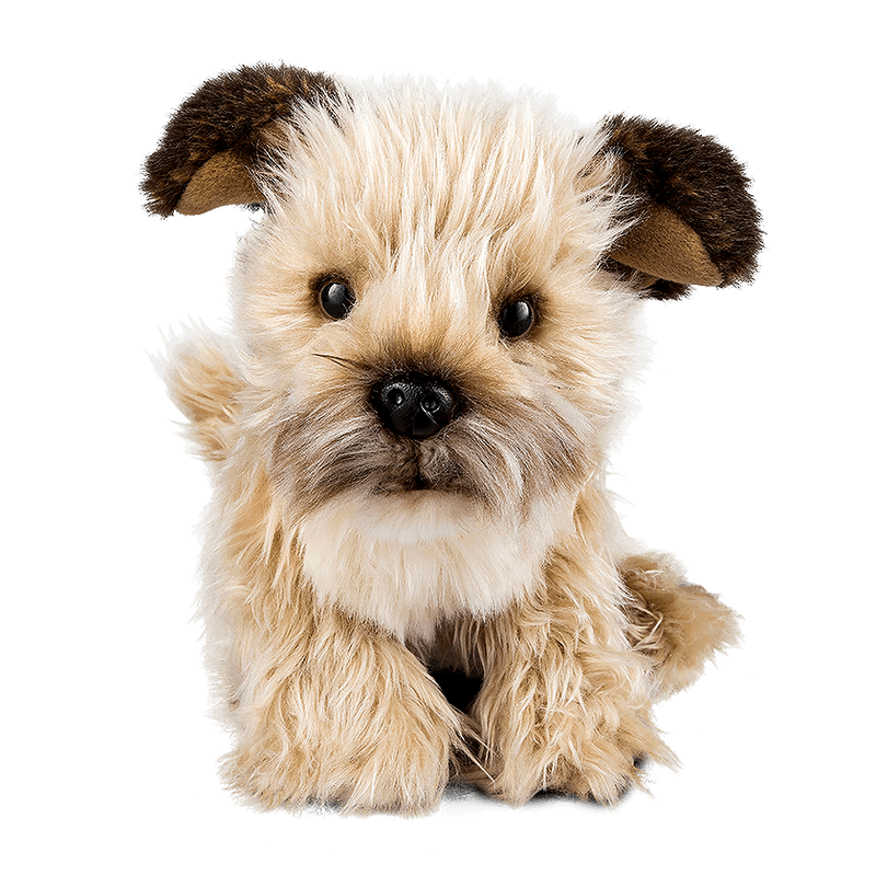LIVING NATURE Border Terrier Soft Toy 22cm - TOYBOX Toy Shop