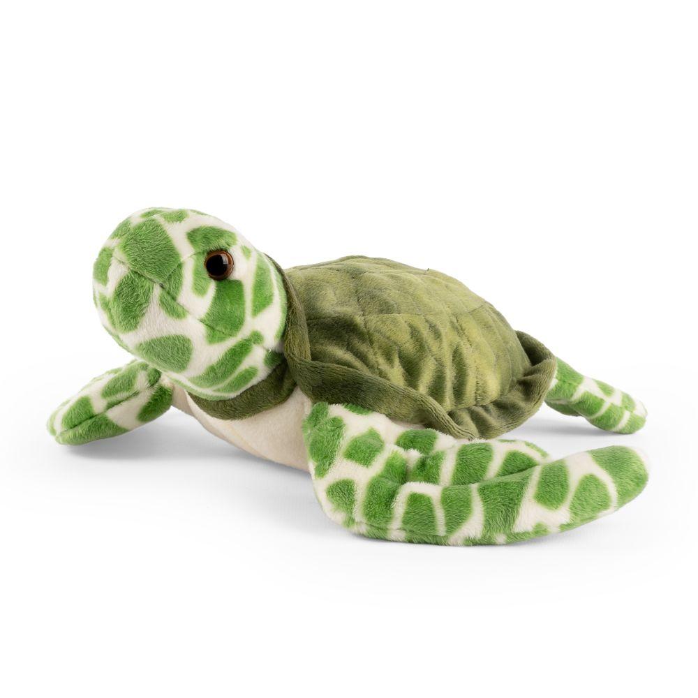 LIVING NATURE Sea Turtle Soft Toy 27cm - TOYBOX Toy Shop