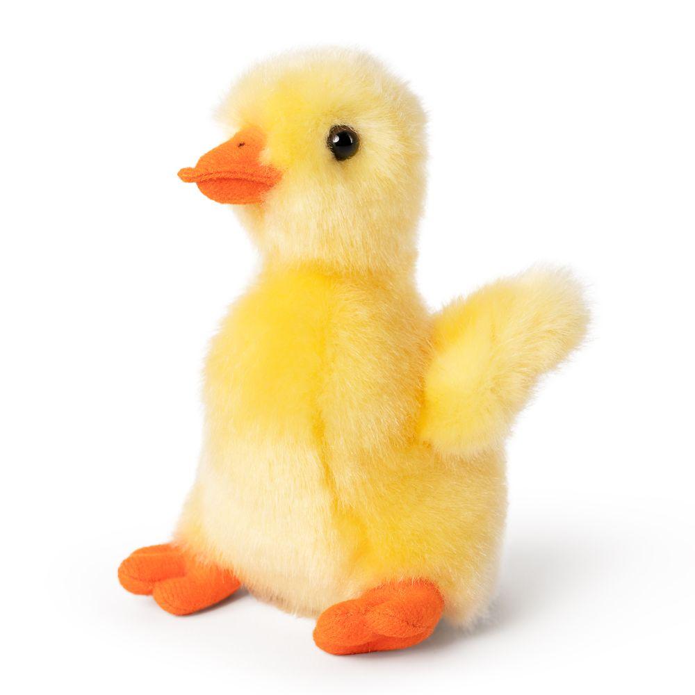 LIVING NATURE Yellow Duckling Soft Toy 9cm - TOYBOX Toy Shop