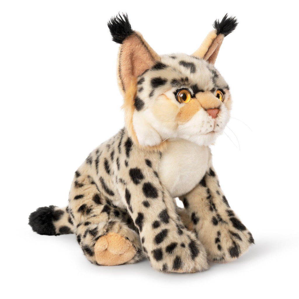 LIVING NATURE Lynx Soft Toy 30cm - TOYBOX Toy Shop