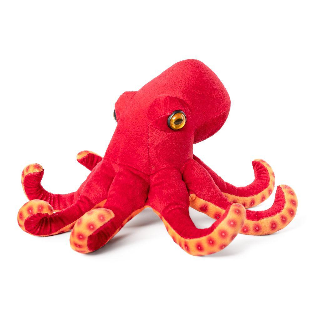 LIVING NATURE Common Octopus Soft Toy 27cm - TOYBOX Toy Shop