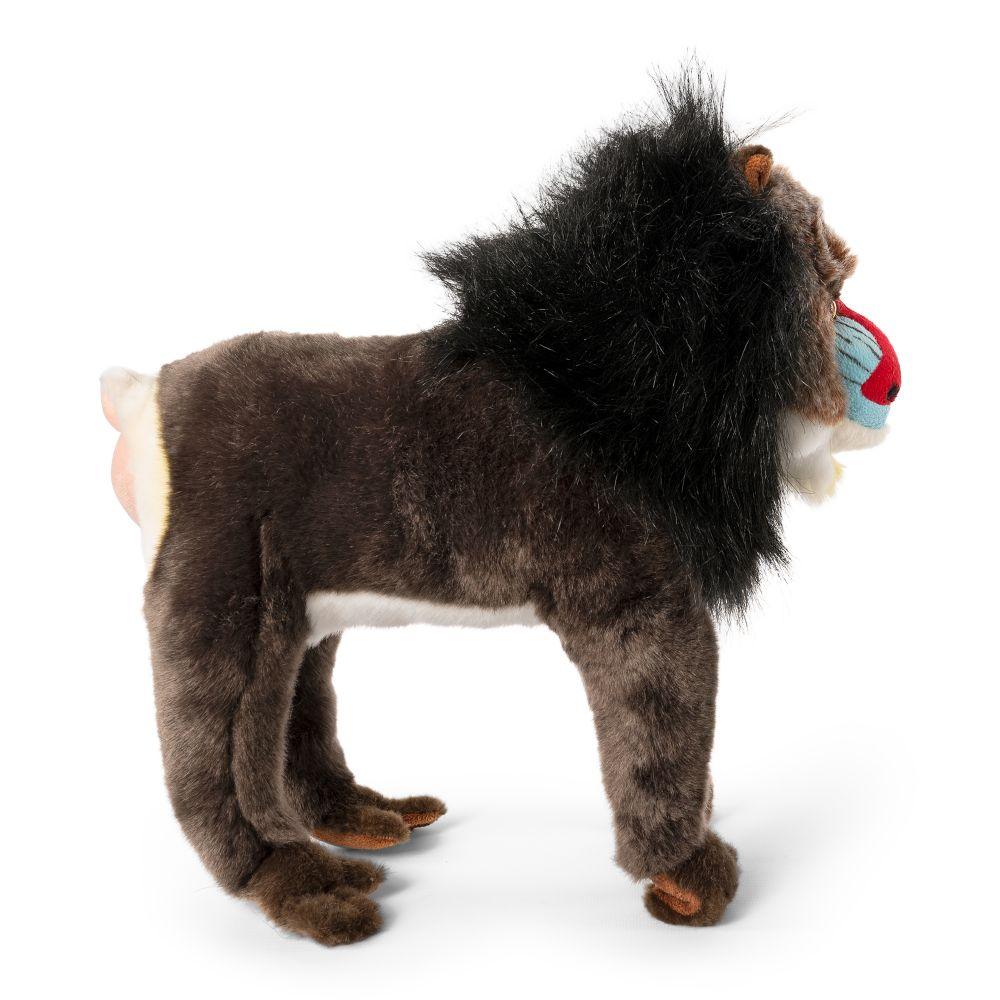 LIVING NATURE Mandrill Soft Toy 25cm - TOYBOX Toy Shop