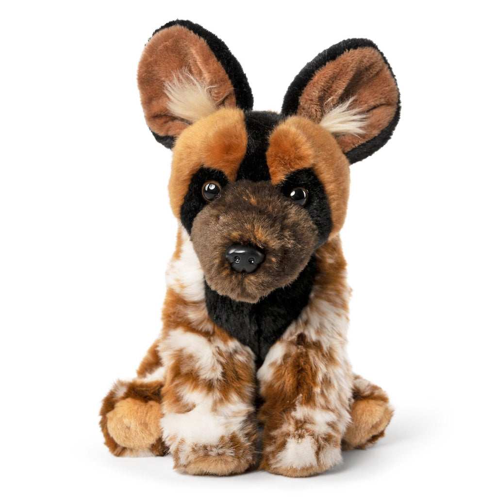 LIVING NATURE African Wild Dog Soft Toy 24cm - TOYBOX Toy Shop