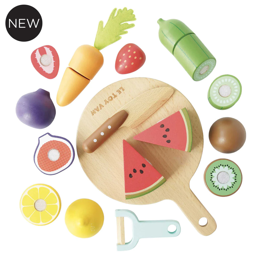 Le Toy Van Chopping Board & Super Foods - TOYBOX Toy Shop