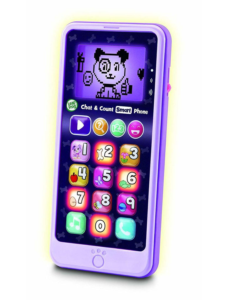 LeapFrog Chat & Count Smartphone Violet Refresh - TOYBOX Toy Shop