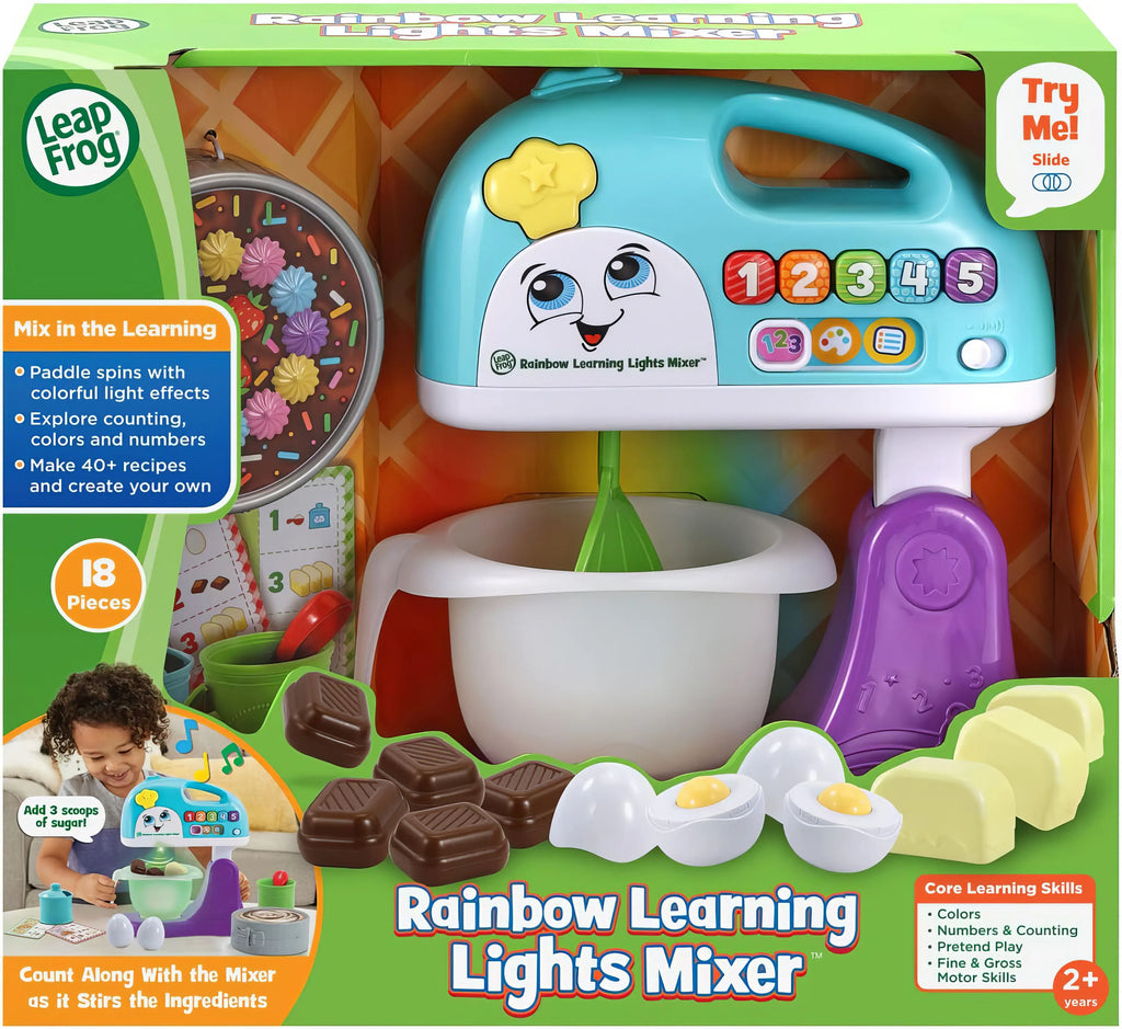 LeapFrog Rainbow Learning Lights Mixer Set - TOYBOX Toy Shop