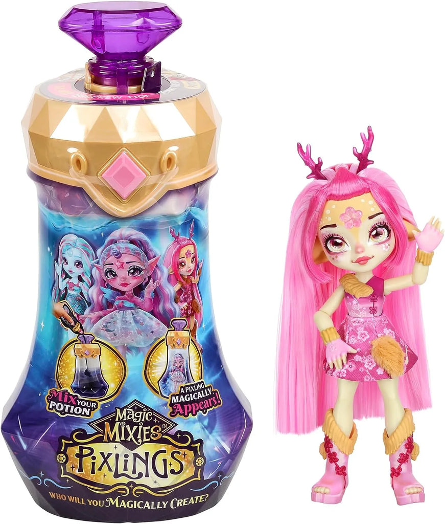 Magic Mixies Pixlings Deerlee Pink - TOYBOX Toy Shop