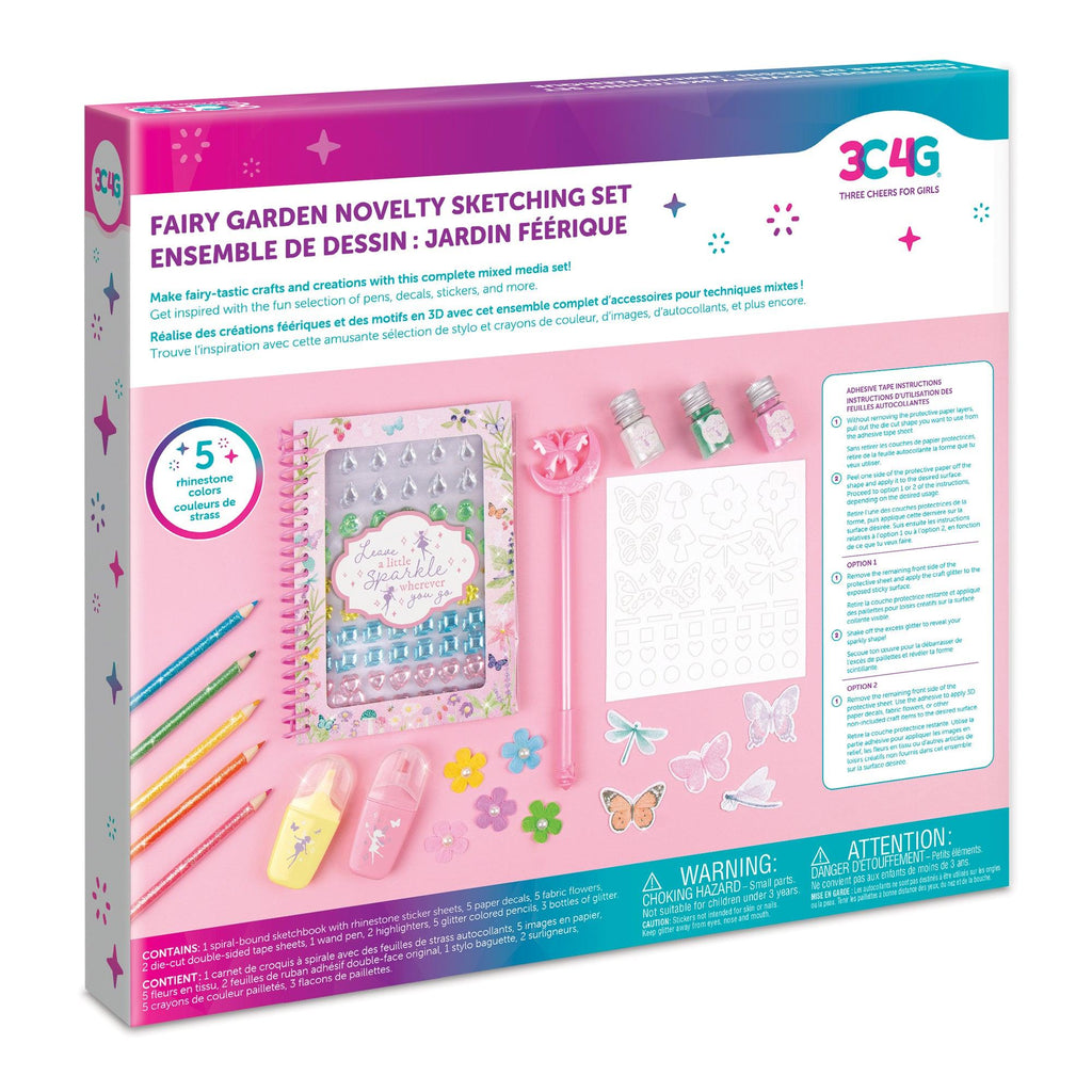 Make it Real Fairy Garden Novelty Sketching Set - TOYBOX Toy Shop