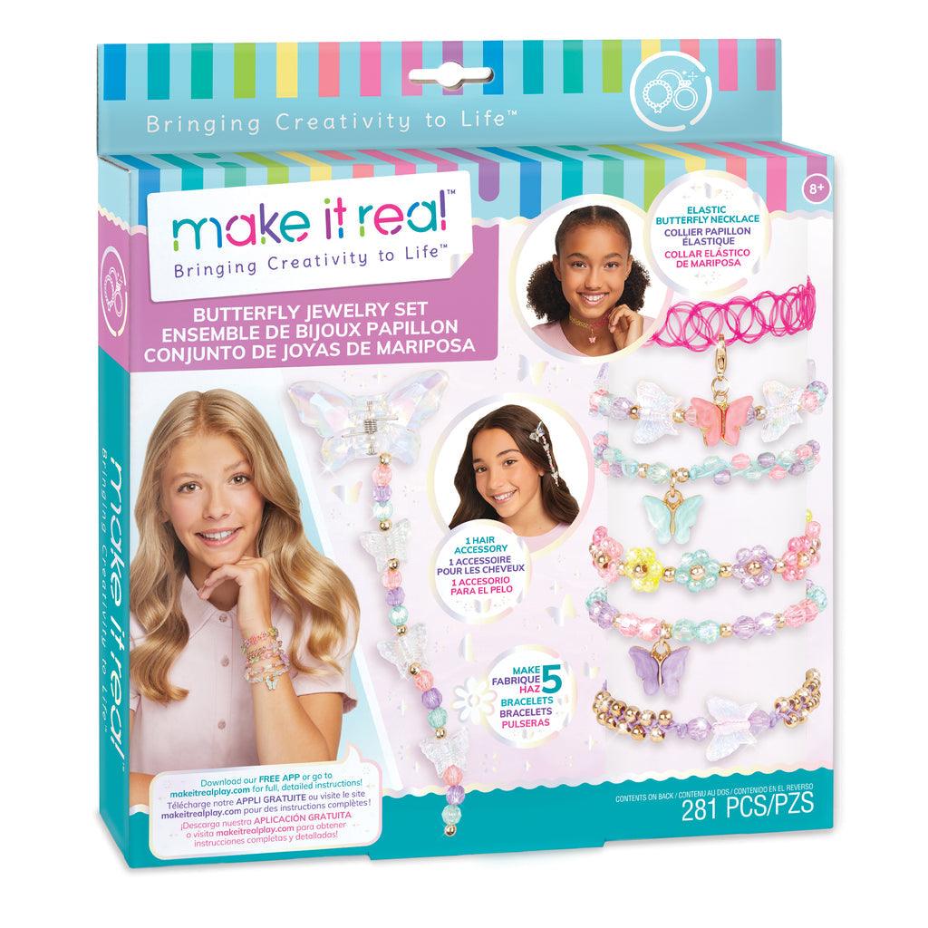 Make it Real 13213 - Butterfly Jewellery Set - TOYBOX Toy Shop