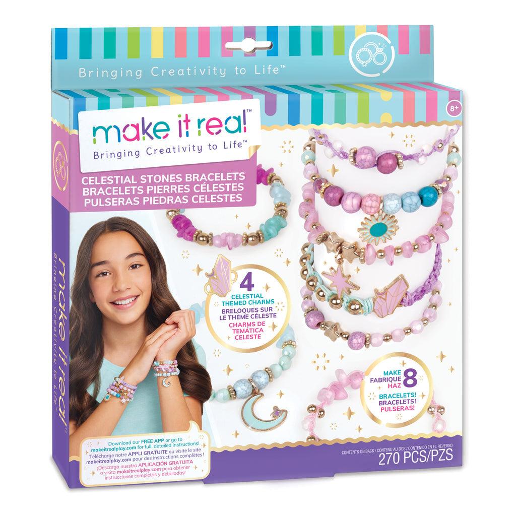 Make it Real 1322 - Celestial Stones DIY Bracelets Kit - TOYBOX Toy Shop