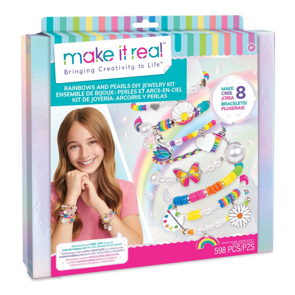 Make it Real Rainbows and Pearls DIY Jewellery Kit - TOYBOX Toy Shop