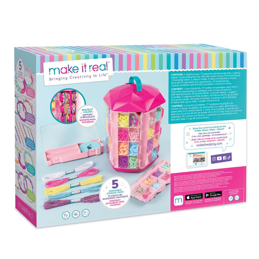 Make it Real 5in1 Activity Tower Jewellery Making Kit - TOYBOX Toy Shop