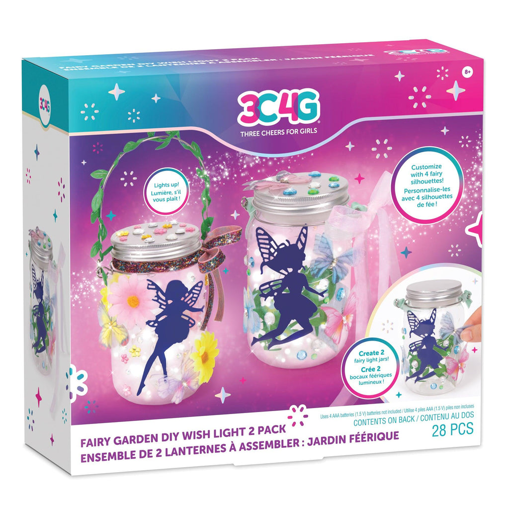 Make it Real 3C4G Fairy Garden DIY Wish Light 2 pack - TOYBOX Toy Shop