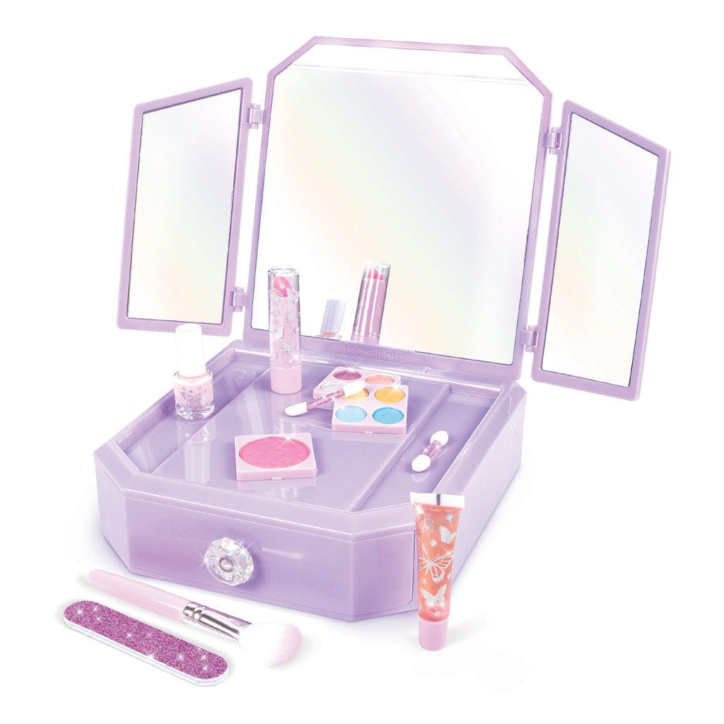 Make it Real Deluxe Light-up Vanity & Cosmetic Set - TOYBOX Toy Shop