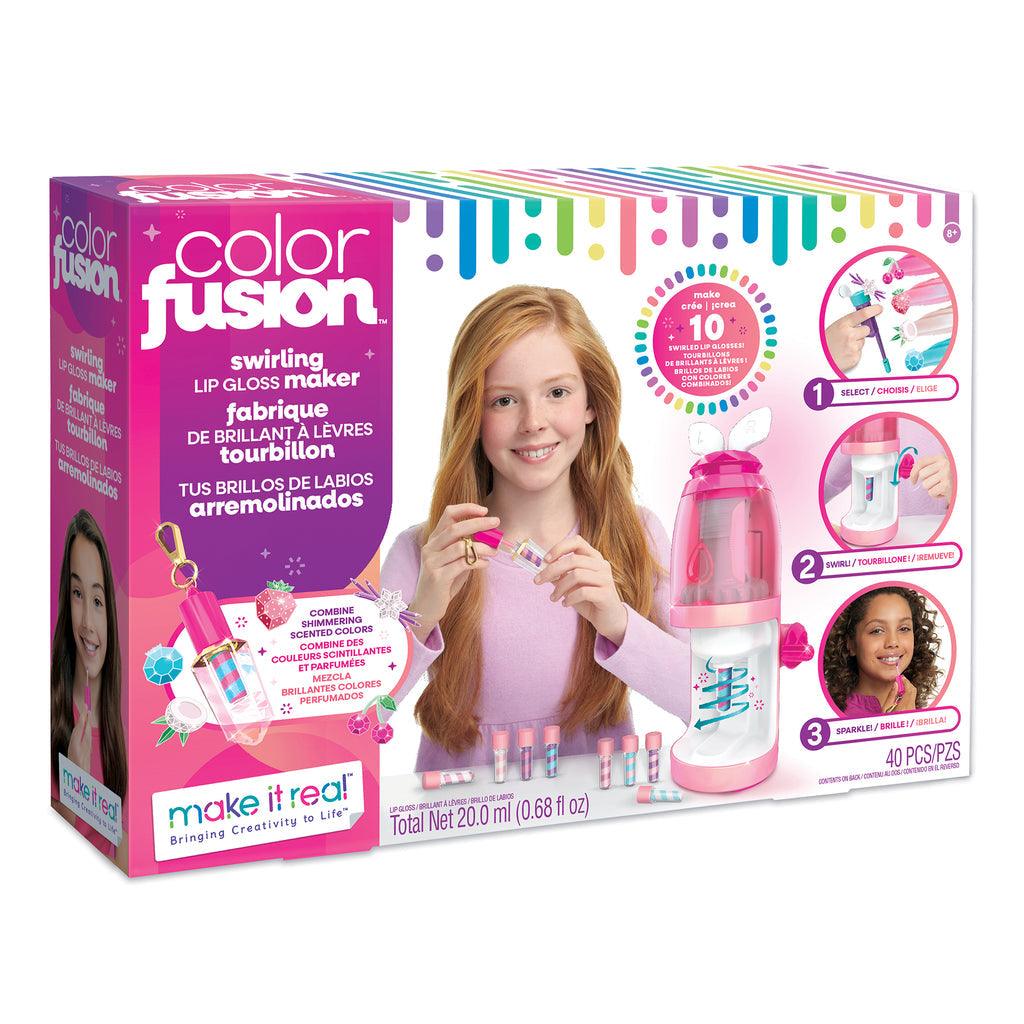 Make it Real Color Fusion: Swirling Lip Gloss Maker - TOYBOX Toy Shop