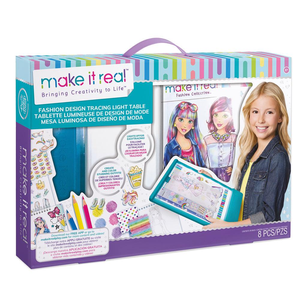 Make it Real Fashion Design Tracing Light Table - TOYBOX Toy Shop
