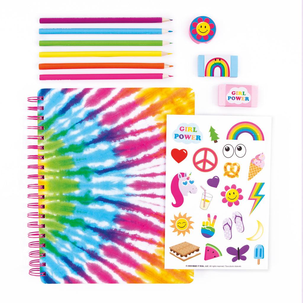 Make it Real 3C4G All in One Sketching Set Tie Dye - TOYBOX Toy Shop