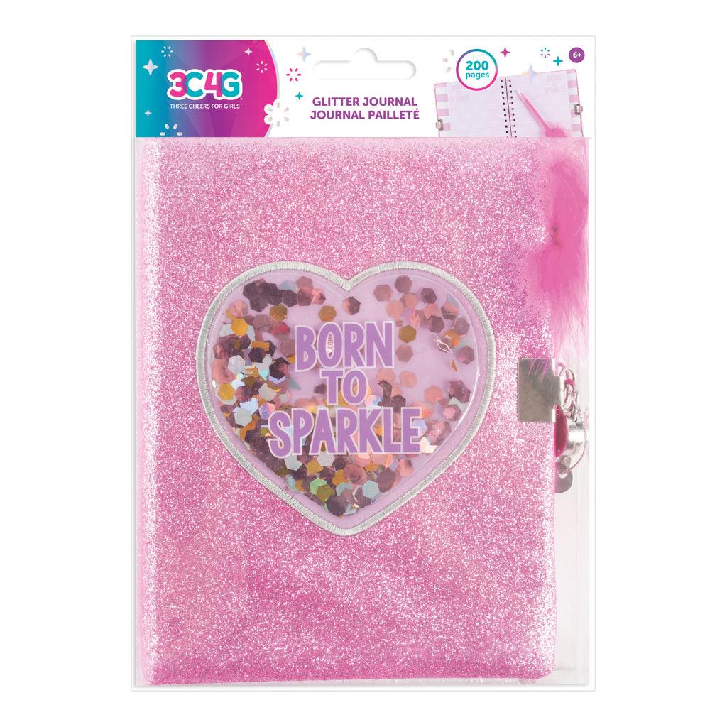Make it Real 3C4G Born To Sparkle Glitter Journal - TOYBOX Toy Shop