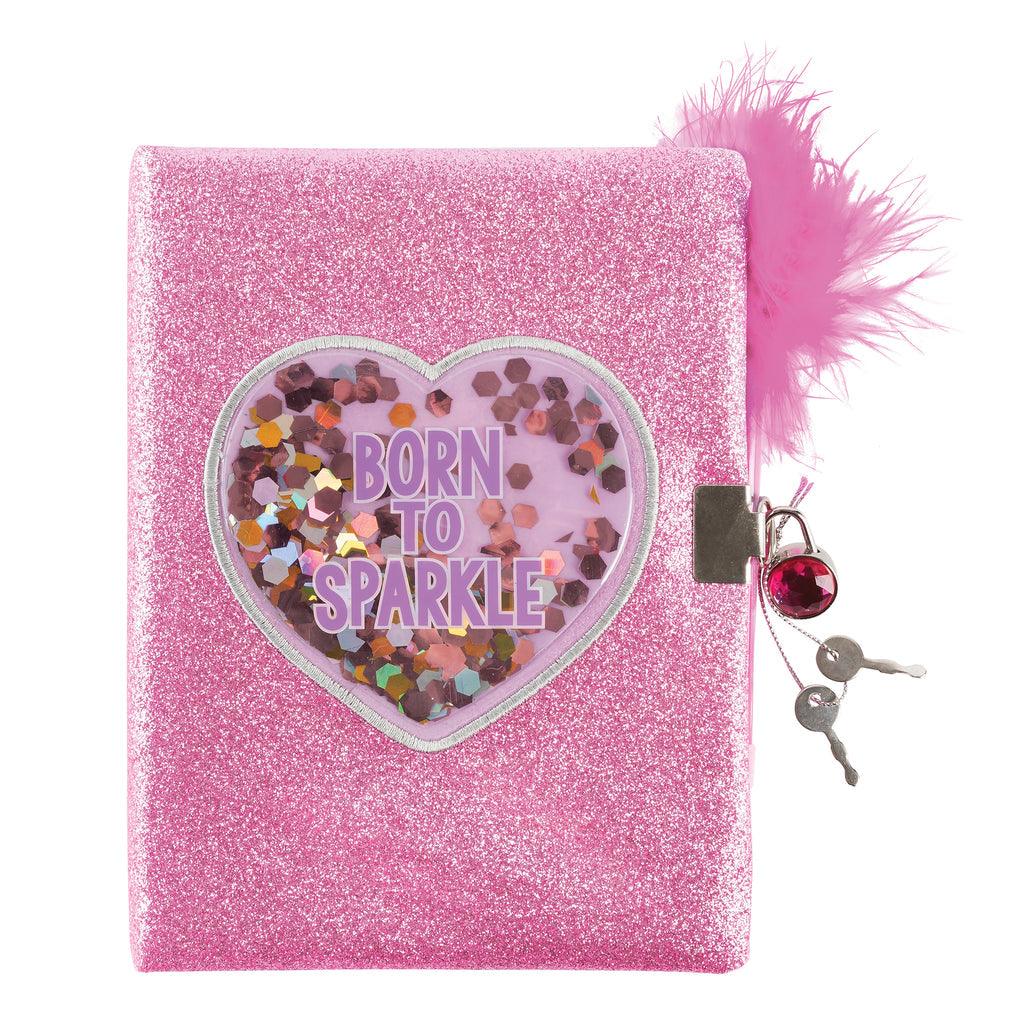 Make it Real 3C4G Born To Sparkle Glitter Journal - TOYBOX Toy Shop