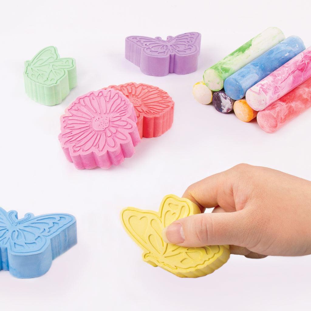 Make it Real 3C4G Butterfly Garden Chalk Set - TOYBOX Toy Shop