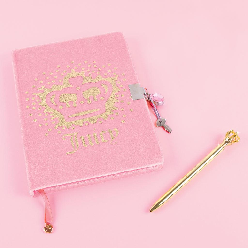 Make it Real Juicy Couture Velvet Journal and Pen - TOYBOX Toy Shop