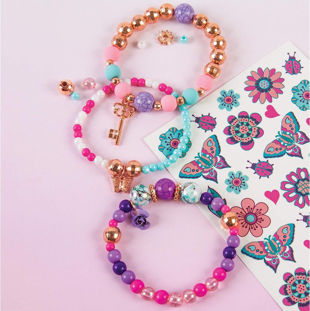Make it Real Bedazzled! Charm Bracelets  Blooming Creativity - TOYBOX Toy Shop