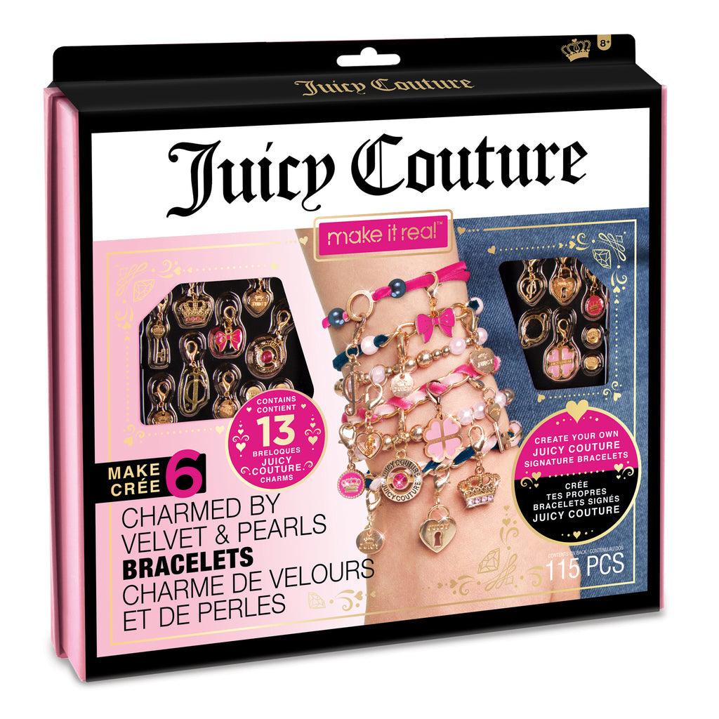 Make it Real Juicy Couture Charmed by Velvet and Pearls Bracelet Kit –  TOYBOX