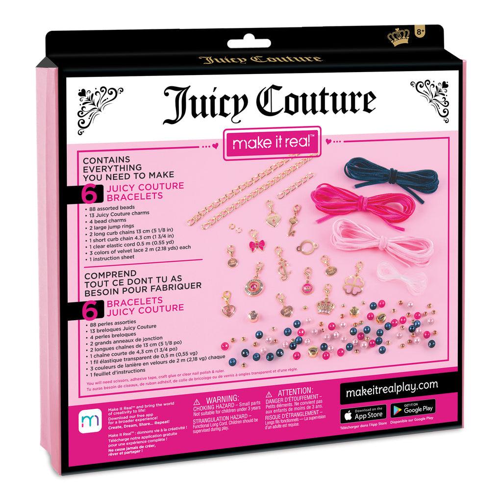 Make it Real Juicy Couture Charmed by Velvet and Pearls Bracelet Kit - TOYBOX Toy Shop