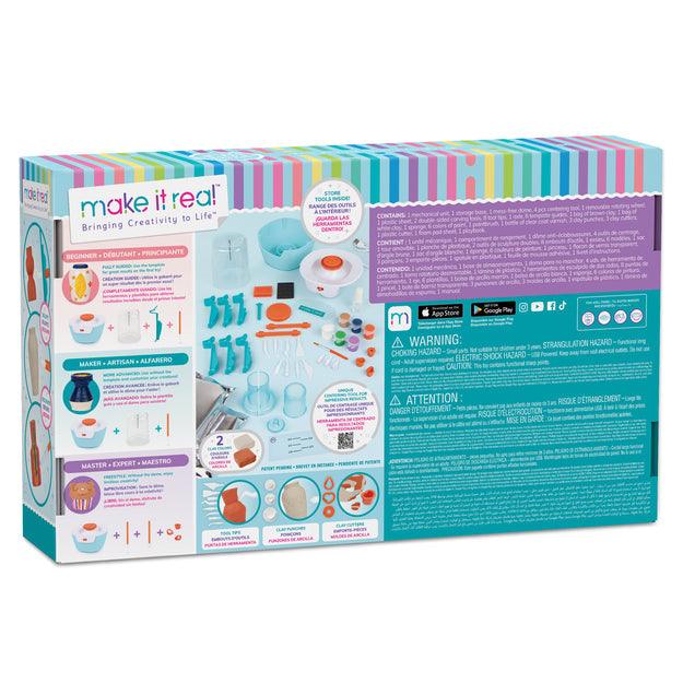 Make it Real Mini Studio Pottery Deluxe Set - TOYBOX Toy Shop