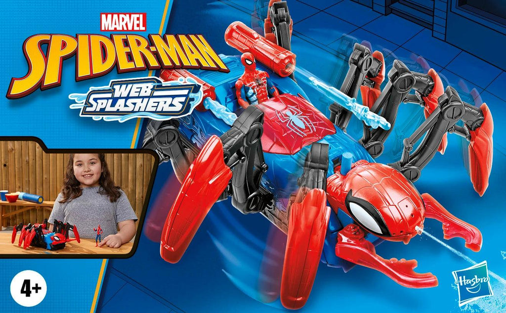 Marvel Spider-Man Crawl 'N Blast Spider with Spider-Man Action Figure - TOYBOX Toy Shop