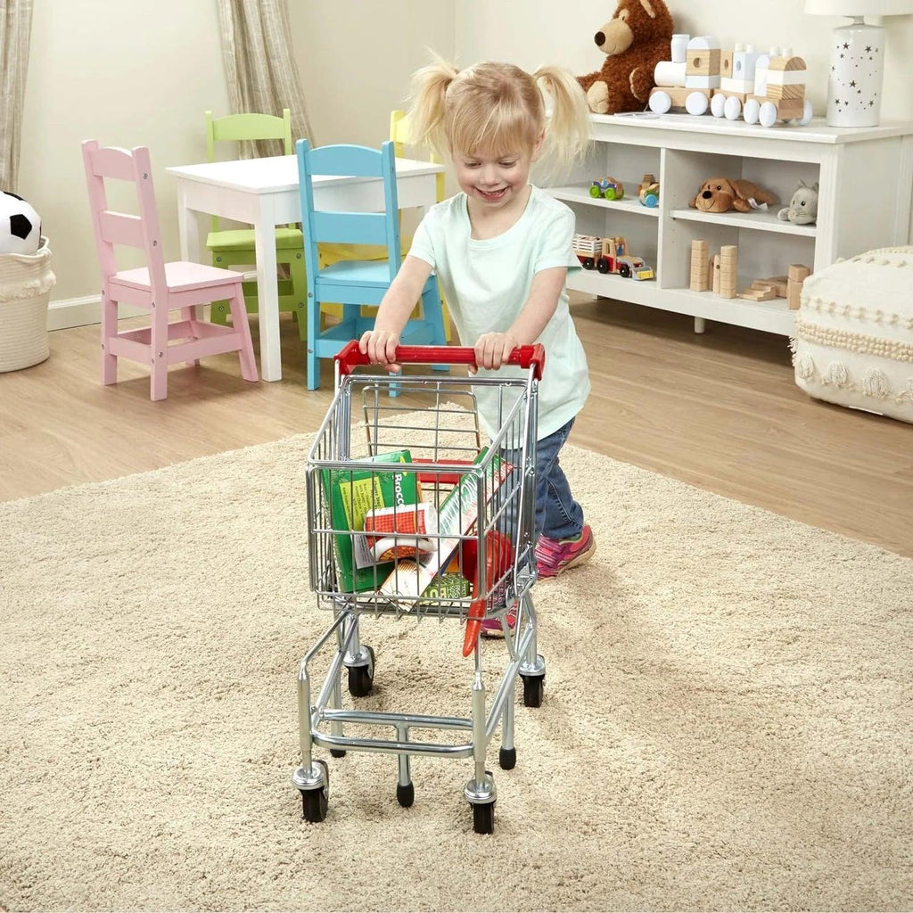 Melissa & Doug 14071 Metal Shopping Cart Toy - TOYBOX Toy Shop