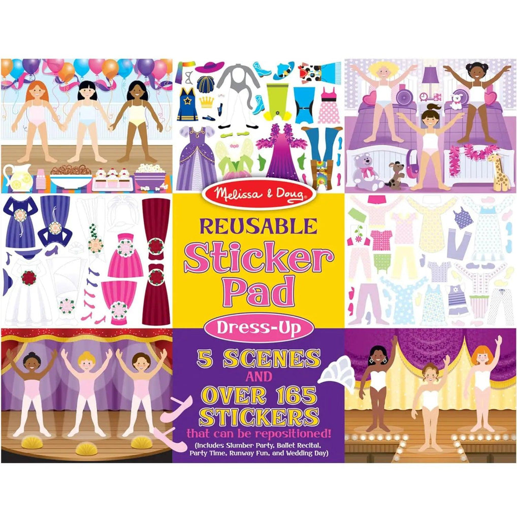 Melissa & Doug Dress-up Reusable Stickers - TOYBOX Toy Shop