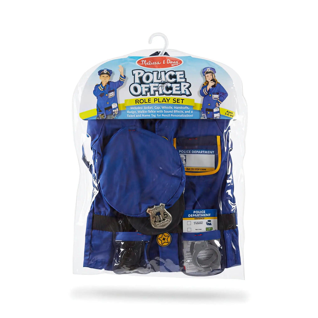 Melissa & Doug Police Officer Role Play Costume Set - TOYBOX Toy Shop