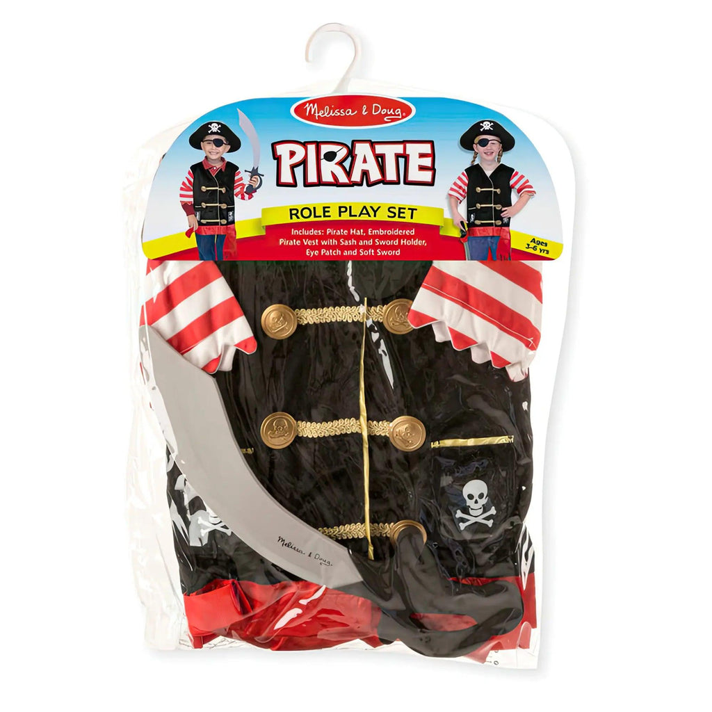 Melissa & Doug 14848 Pirate Role Play Costume Set - TOYBOX Toy Shop