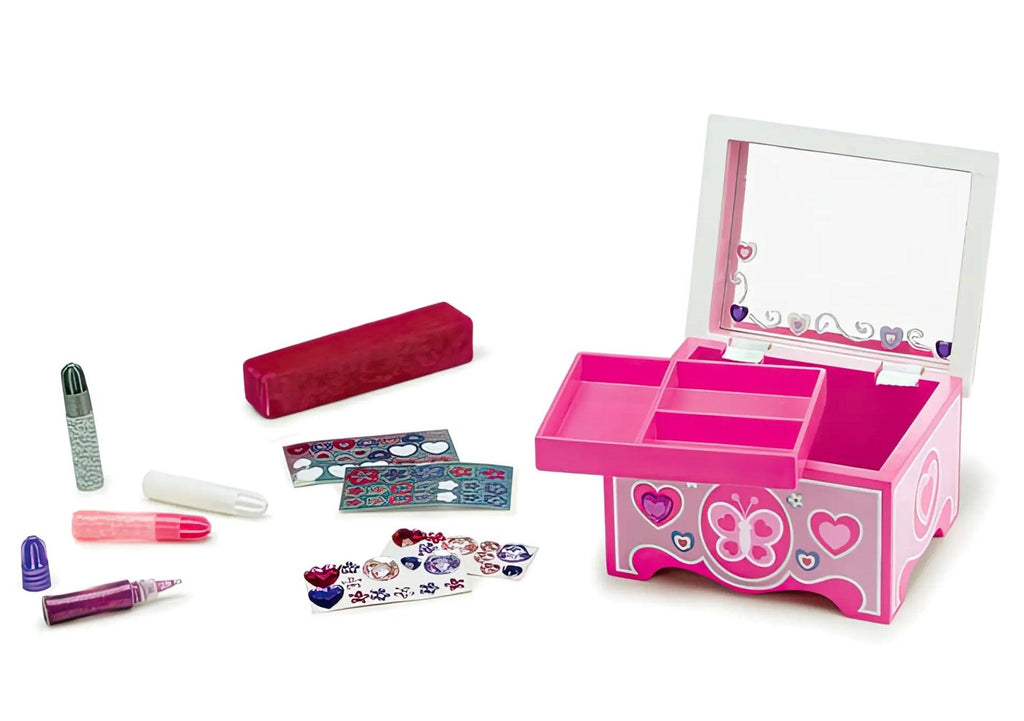 Melissa & Doug Jewellery Box Craft Kit - TOYBOX