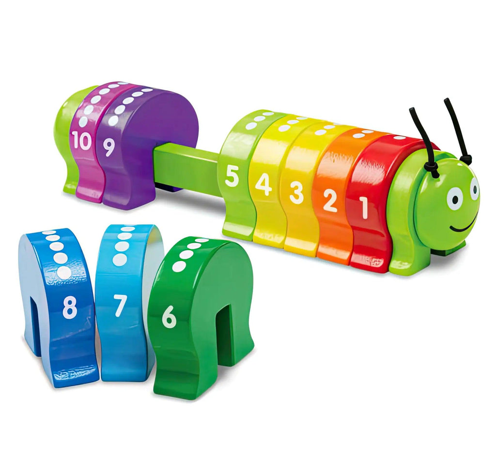 Melissa & Doug 19274 Counting Caterpillar Classic Toy - TOYBOX