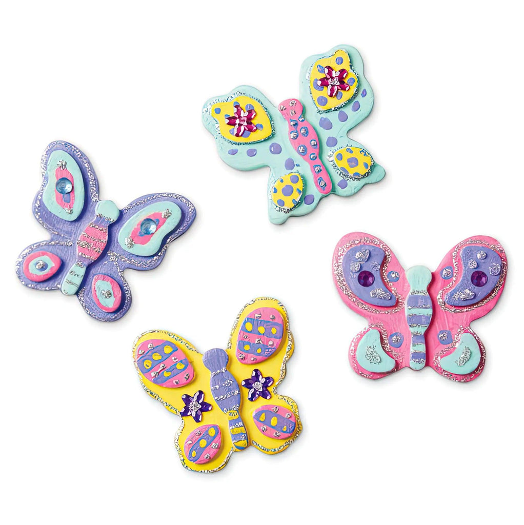 Melissa & Doug Created by Me! Butterfly Magnets Wooden Craft Kit - TOYBOX Toy Shop