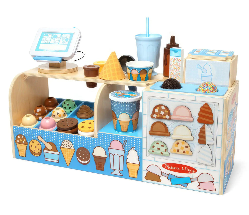 Melissa & Doug 30607 Cool Scoops Ice Creamery - TOYBOX Toy Shop