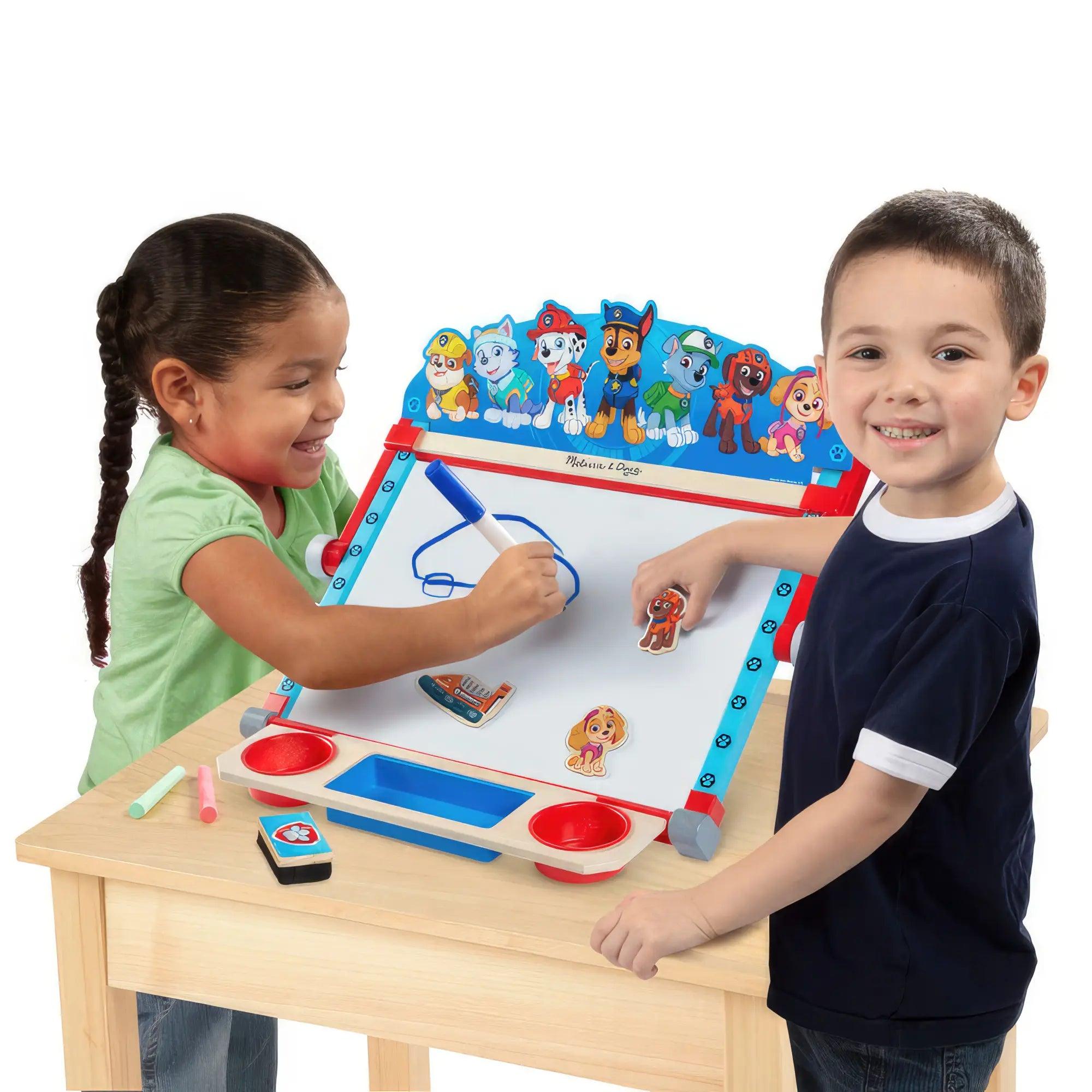 Melissa & doug tabletop art easel deals