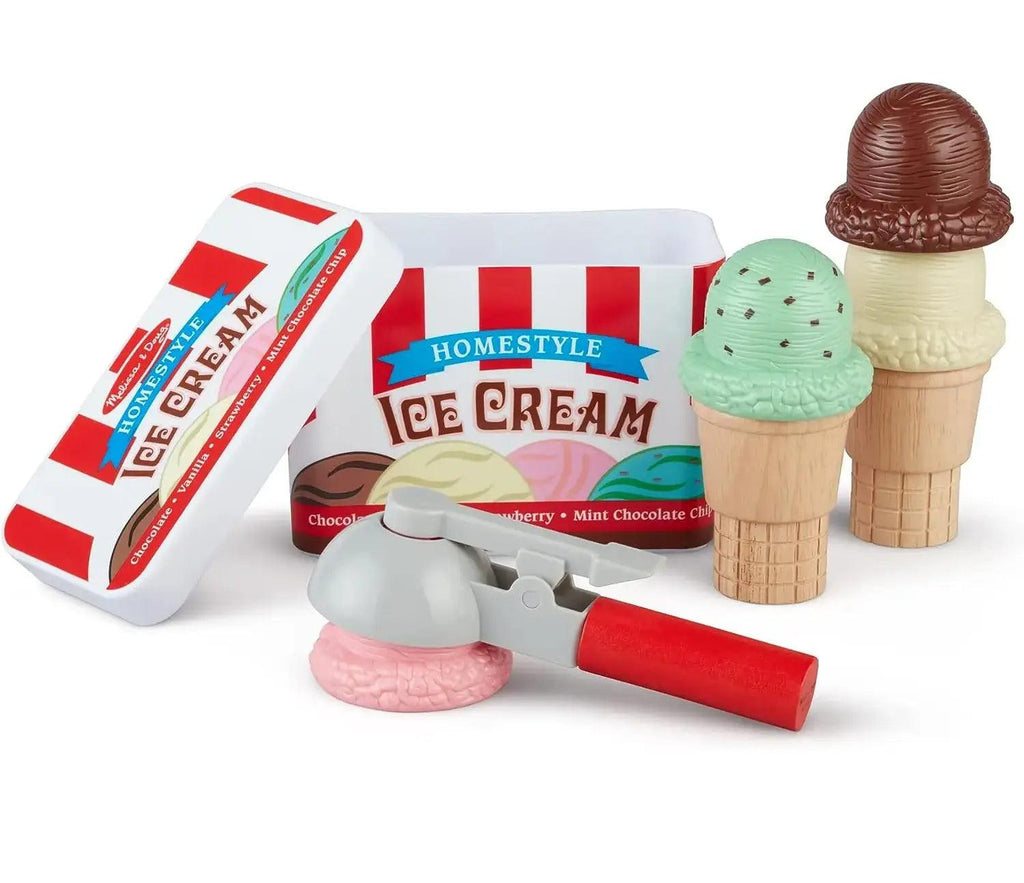 Melissa & Doug Scoop & Stack Ice Cream Cone Playset - TOYBOX Toy Shop