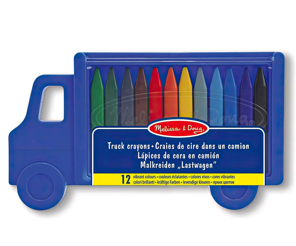 Melissa & Doug Truck Crayon Set - TOYBOX Toy Shop