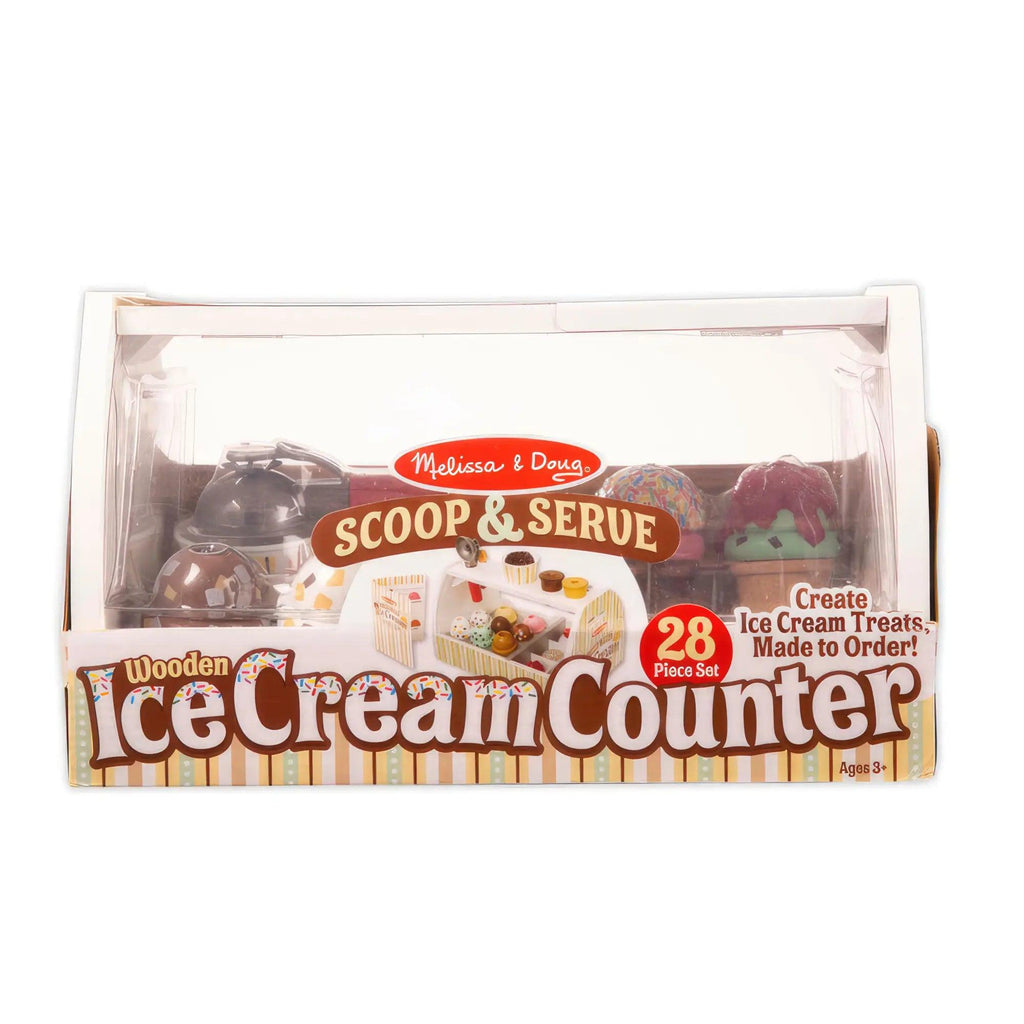 Melissa and Doug Scoop and Serve Ice Cream Counter - TOYBOX Toy Shop