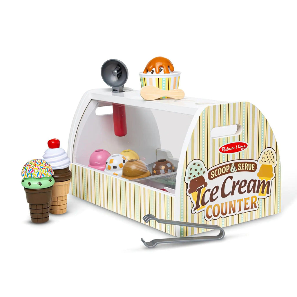 Melissa and Doug Scoop and Serve Ice Cream Counter - TOYBOX Toy Shop