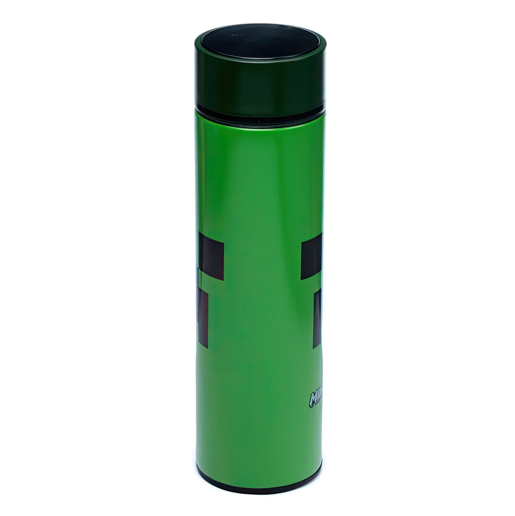 MINECRAFT Thermos Stainless Steel Bottle with Thermometer 450ml - TOYBOX Toy Shop