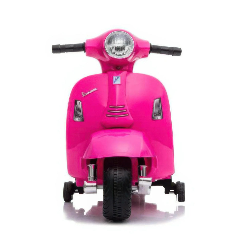 Mini Vespa Kids Electric 6V Battery Powered Motorbike Ride-on - Pink - TOYBOX Toy Shop