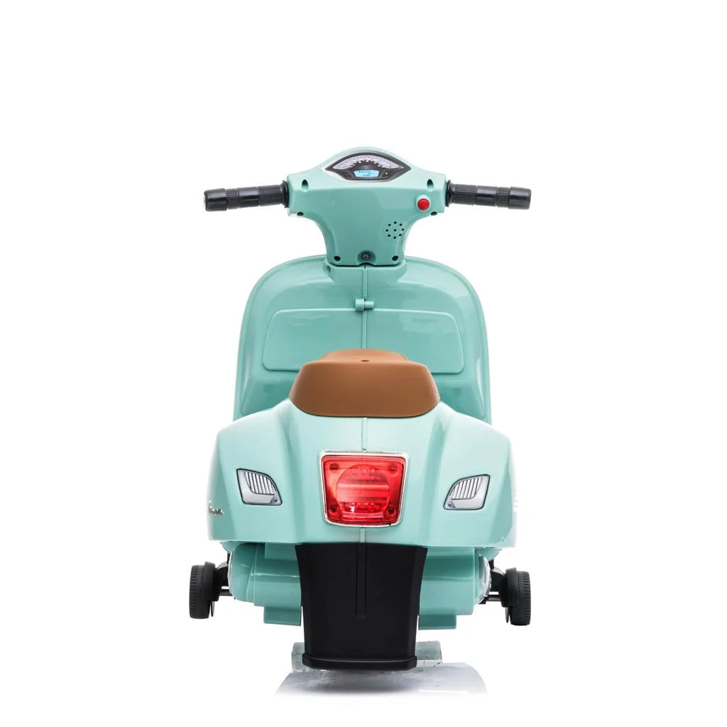 Mini Vespa Kids Electric 6V Battery Powered Motorbike Ride-on - Green - TOYBOX Toy Shop