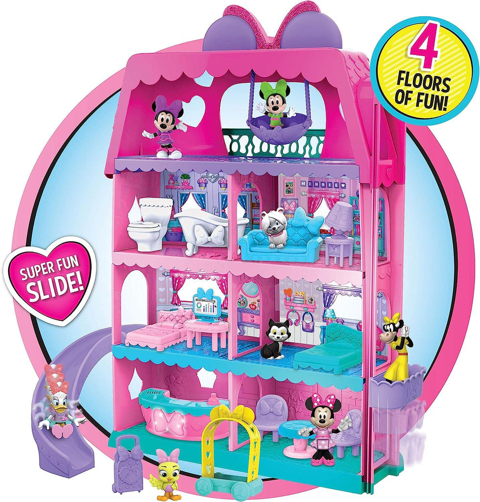 Disney Minnie Mouse Bow-Tel Hotel Dollhouse Playset - TOYBOX Toy Shop